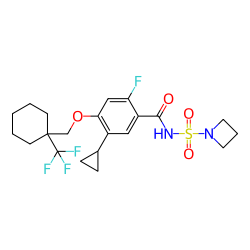 Chemical structure of BindingDB Monomer ID 145442