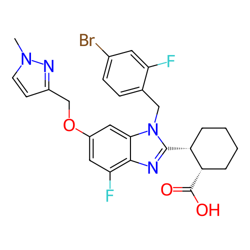 Chemical structure of BindingDB Monomer ID 145740