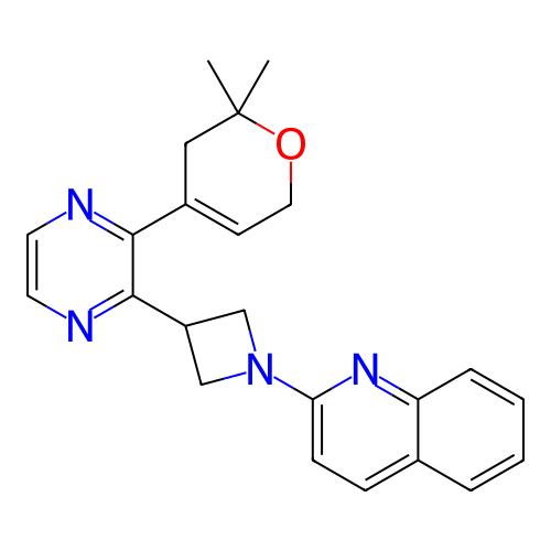 Chemical structure of BindingDB Monomer ID 146708