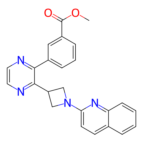 Chemical structure of BindingDB Monomer ID 146720
