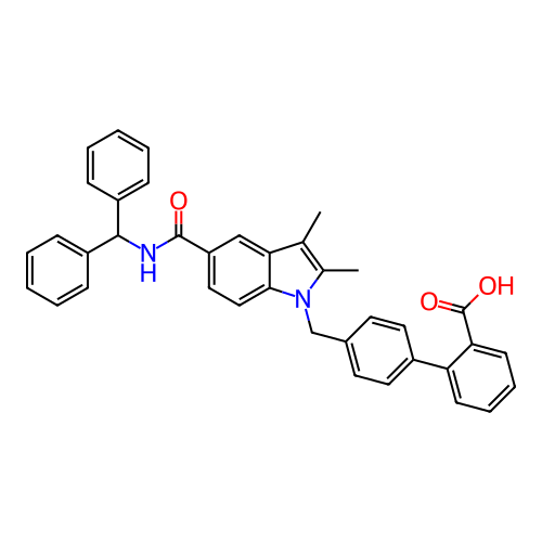 Chemical structure of BindingDB Monomer ID 147255