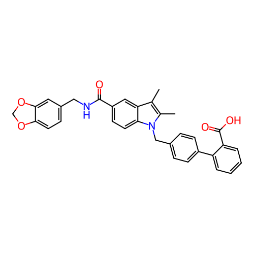 Chemical structure of BindingDB Monomer ID 147258