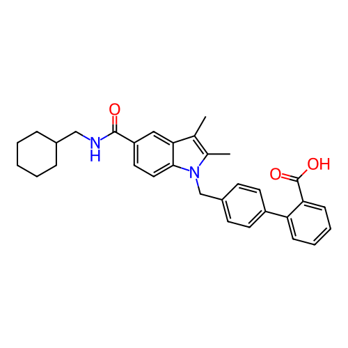 Chemical structure of BindingDB Monomer ID 147261