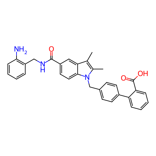 Chemical structure of BindingDB Monomer ID 147272