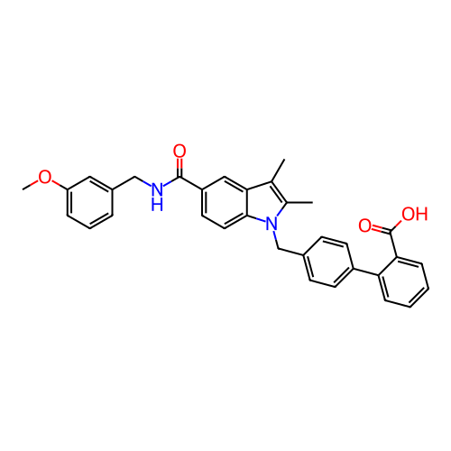 Chemical structure of BindingDB Monomer ID 147281