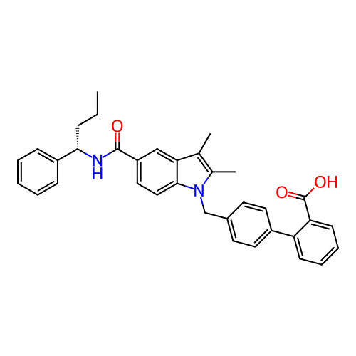 Chemical structure of BindingDB Monomer ID 147292