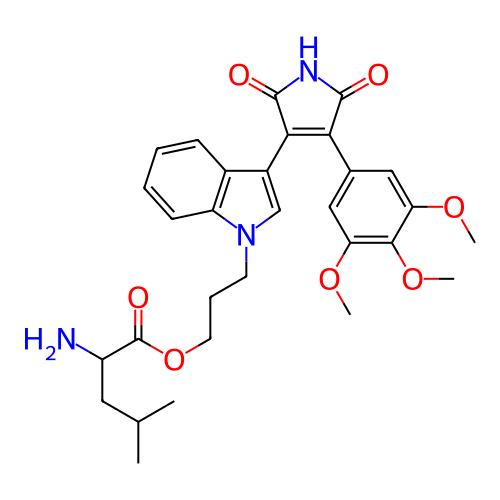 Chemical structure of BindingDB Monomer ID 147461