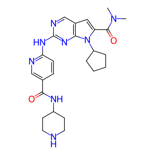 Chemical structure of BindingDB Monomer ID 148195