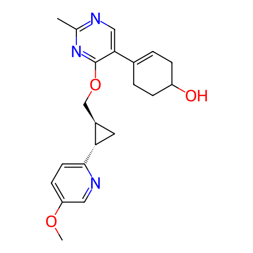 Chemical structure of BindingDB Monomer ID 149487