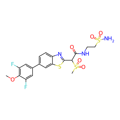 Chemical structure of BindingDB Monomer ID 151407