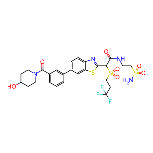 Chemical structure of BindingDB Monomer ID 151521