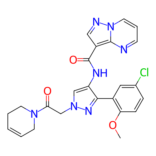 Chemical structure of BindingDB Monomer ID 153671