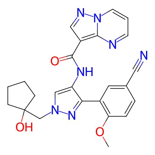 Chemical structure of BindingDB Monomer ID 153672