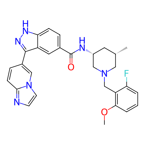 Chemical structure of BindingDB Monomer ID 154708