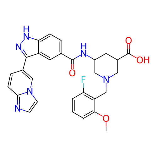 Chemical structure of BindingDB Monomer ID 154720
