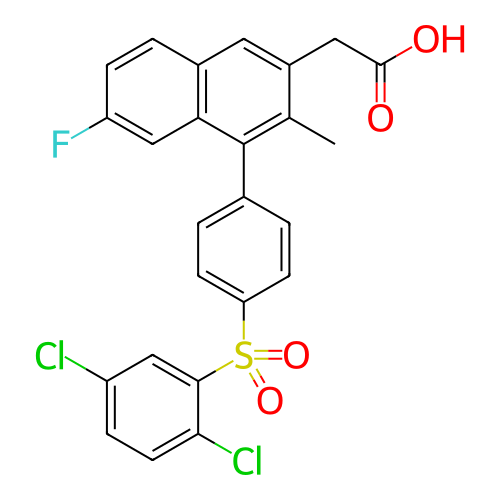 Chemical structure of BindingDB Monomer ID 154990