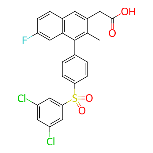 Chemical structure of BindingDB Monomer ID 154994