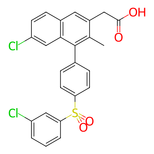 Chemical structure of BindingDB Monomer ID 154996