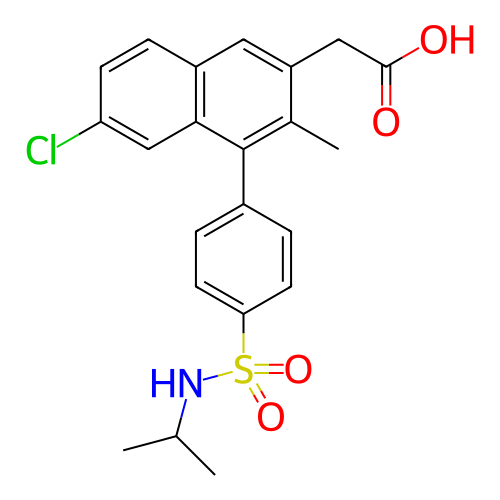 Chemical structure of BindingDB Monomer ID 155018