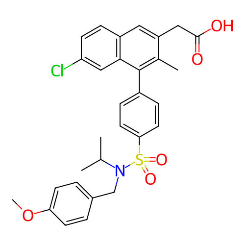 Chemical structure of BindingDB Monomer ID 155021