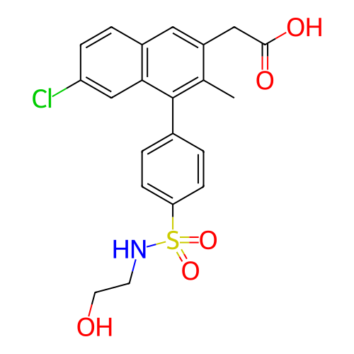 Chemical structure of BindingDB Monomer ID 155037