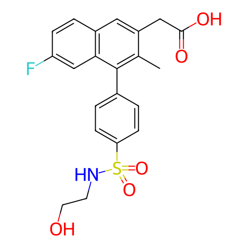 Chemical structure of BindingDB Monomer ID 155038