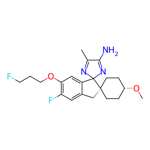 Chemical structure of BindingDB Monomer ID 155126