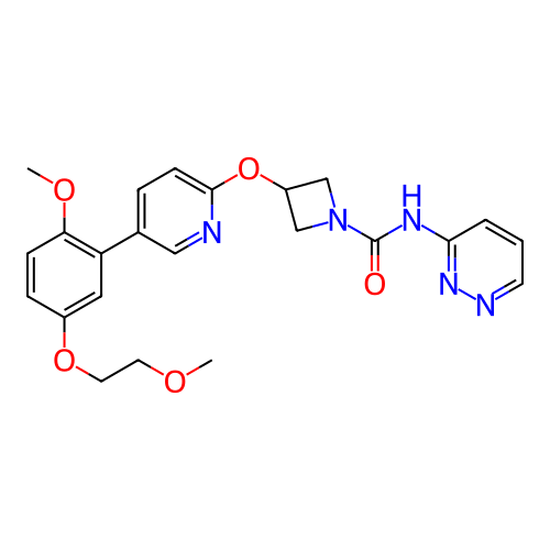 Chemical structure of BindingDB Monomer ID 155365