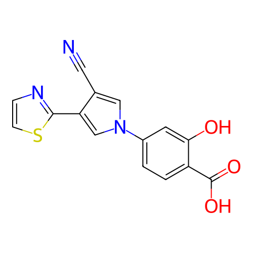 Chemical structure of BindingDB Monomer ID 158050