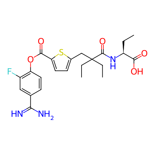 Chemical structure of BindingDB Monomer ID 158100