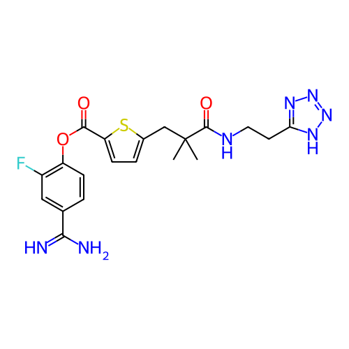 Chemical structure of BindingDB Monomer ID 158136