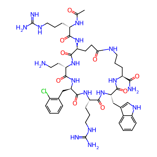 Chemical structure of BindingDB Monomer ID 160155