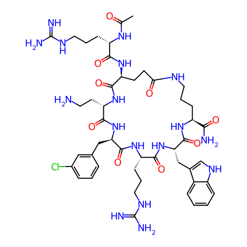 Chemical structure of BindingDB Monomer ID 160156