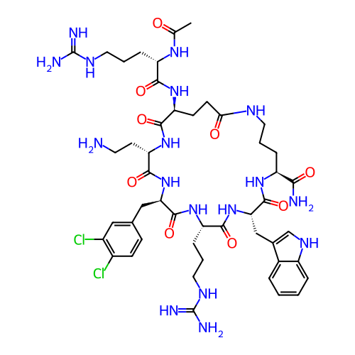 Chemical structure of BindingDB Monomer ID 160159
