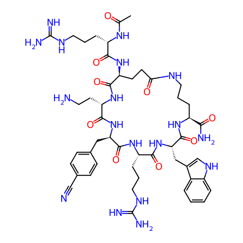 Chemical structure of BindingDB Monomer ID 160161