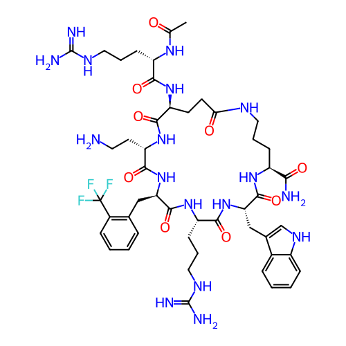 Chemical structure of BindingDB Monomer ID 160167