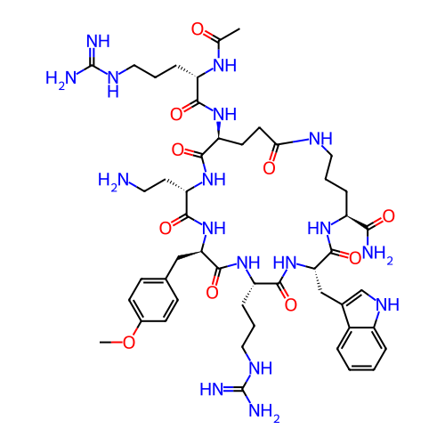 Chemical structure of BindingDB Monomer ID 160170