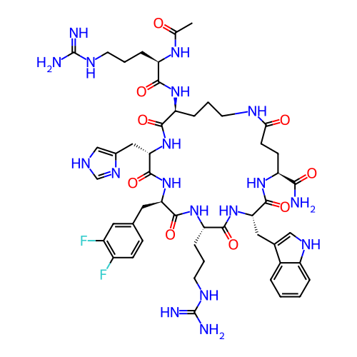 Chemical structure of BindingDB Monomer ID 160208