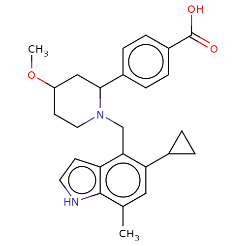Chemical structure of BindingDB Monomer ID 160483