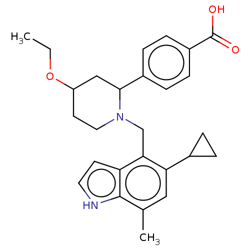 Chemical structure of BindingDB Monomer ID 160485