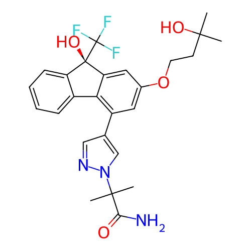 Chemical structure of BindingDB Monomer ID 160542