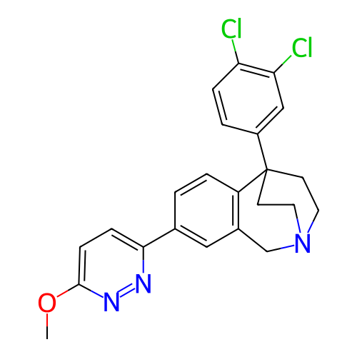 Chemical structure of BindingDB Monomer ID 160624