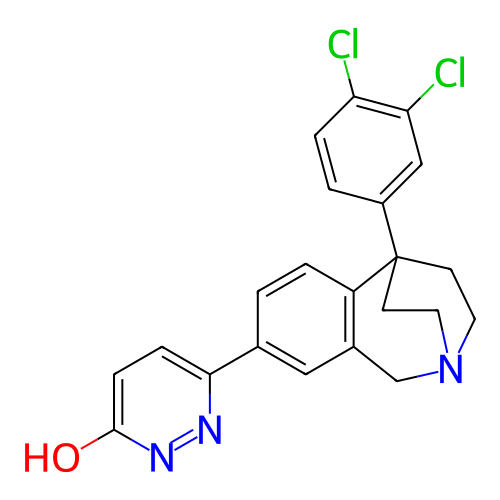 Chemical structure of BindingDB Monomer ID 160625