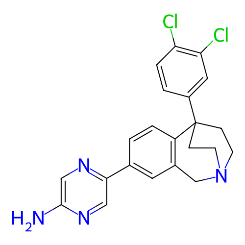 Chemical structure of BindingDB Monomer ID 160626
