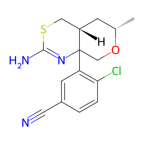 Chemical structure of BindingDB Monomer ID 160664