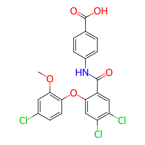 Chemical structure of BindingDB Monomer ID 160953