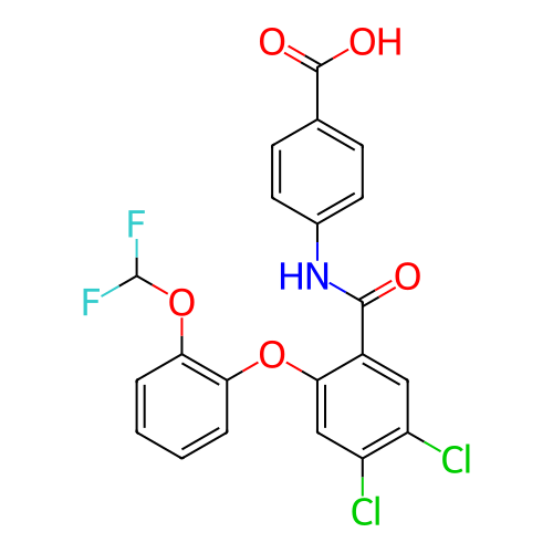 Chemical structure of BindingDB Monomer ID 160954