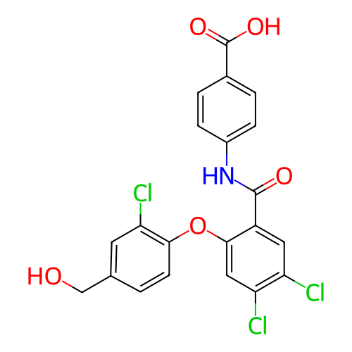 Chemical structure of BindingDB Monomer ID 160960