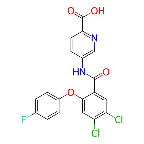 Chemical structure of BindingDB Monomer ID 160965