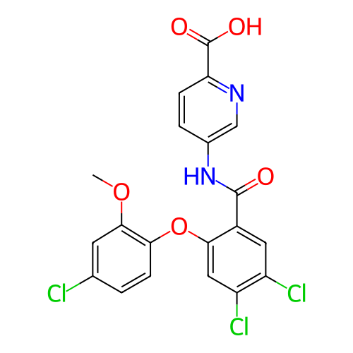 Chemical structure of BindingDB Monomer ID 160971
